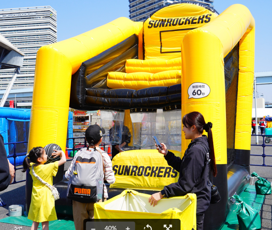 【オープニングイベント】 フリースロー体験